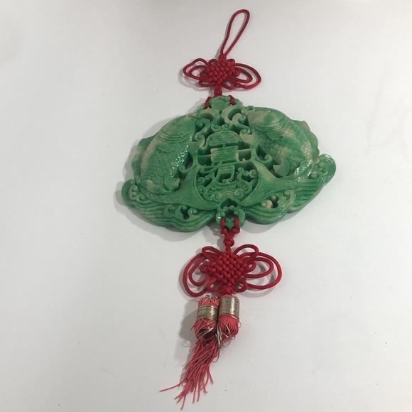 Wall Decor, Asian lucky Fish, wealth stone - Picture 3 of 11